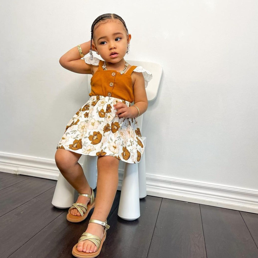 Baby Toddler Girls Top and Skirt Set
