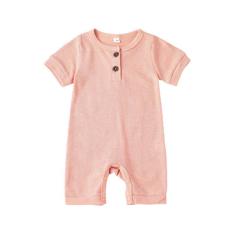 Baby Summer Short Sleeve One Piece Jumpsuit - Twinklee