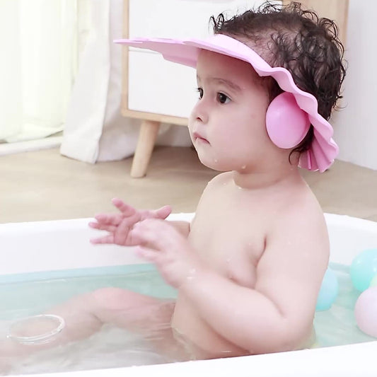 غطاء حماية للأذن قابل للتعديل من الشامبو / الدش