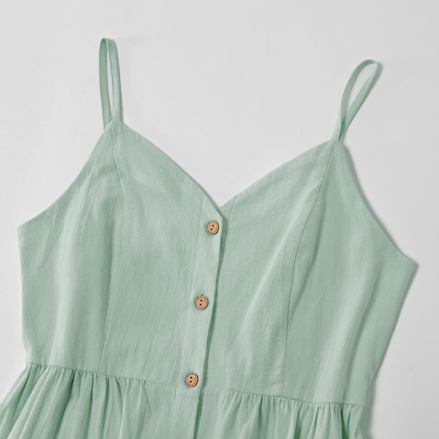 Vestidos de Color Sólido para Mamá e Hija