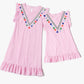 Striped Sleeveless Matching Dress for Mom and Daughter