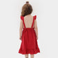 Solid Color Sleeveless Dress for Mom and Daughter