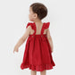 Solid Color Sleeveless Dress for Mom and Daughter