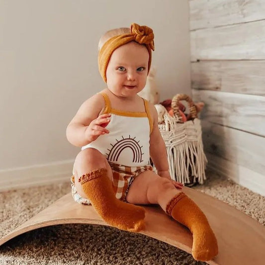 Conjunto de Tres Piezas para Bebé Niña