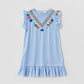 Striped Sleeveless Matching Dress for Mom and Daughter