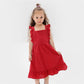 Solid Color Sleeveless Dress for Mom and Daughter